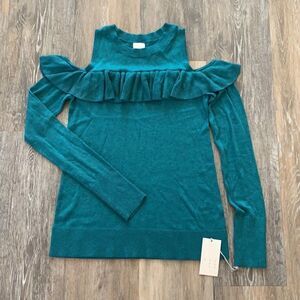 A New Day Cold Shoulder Sweater